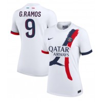 Camiseta Paris Saint-Germain Goncalo Ramos #9 Visitante Equipación para mujer 2024-25 manga corta